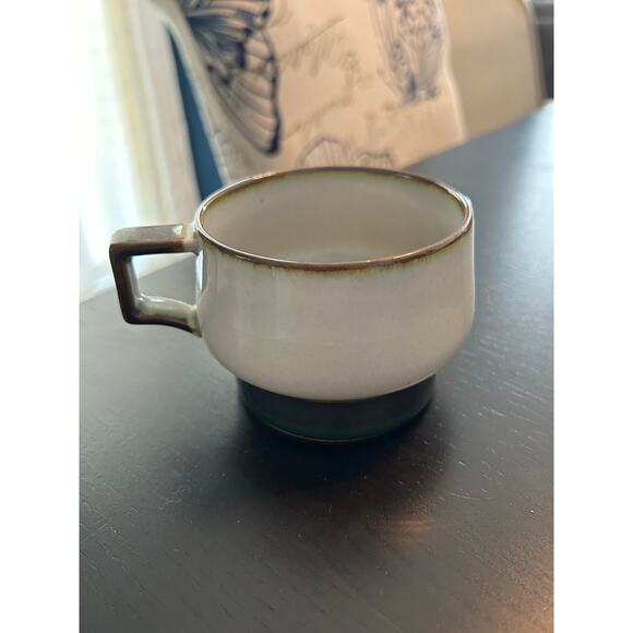 VTG Copenhagen B&G Porcelain Tema Stoneware Stackable Creamer Sugar & Mug - Picture 6 of 12